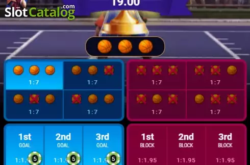 Скрин5. Basketball Strike слот