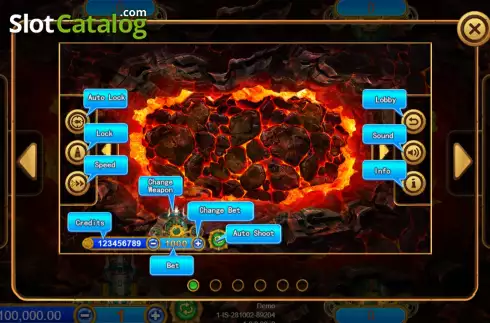 Скрин7. Inferno Sea слот