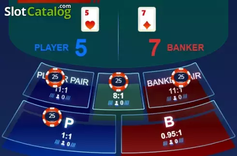 Скрин5. Virtual Baccarat слот