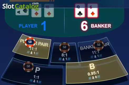 Скрин7. Virtual Baccarat слот
