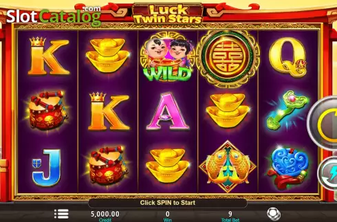 Скрин2. Luck Twin Stars слот
