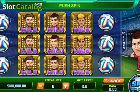 Скрин2. Football Champion слот