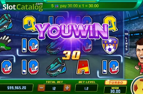 Скрин4. Football Champion слот
