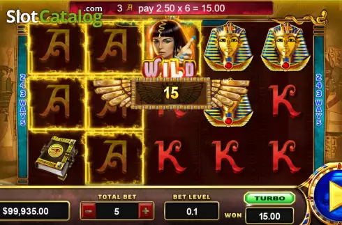 Скрин3. Legend Of Egypt слот