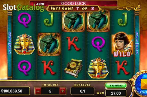 Скрин7. Legend Of Egypt слот