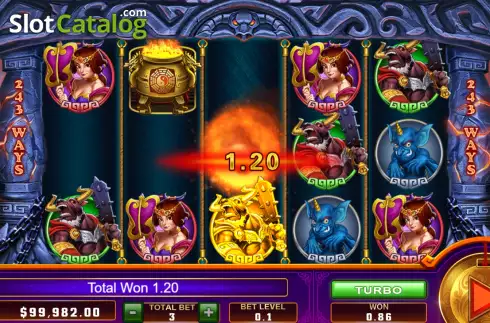 Скрин3. Monkey King (Funky Games) слот