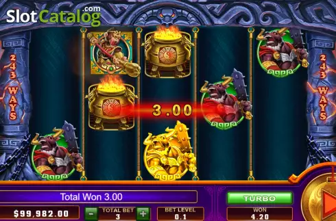 Скрин4. Monkey King (Funky Games) слот