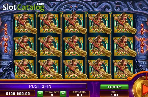 Скрин2. Monkey King (Funky Games) слот