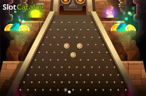 Скрин2. Aztec Plinko слот