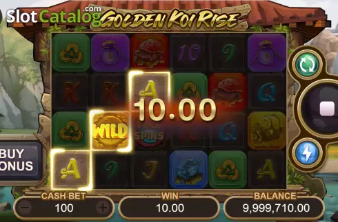 Скрин3. Golden Koi Rise (Funky Games) слот