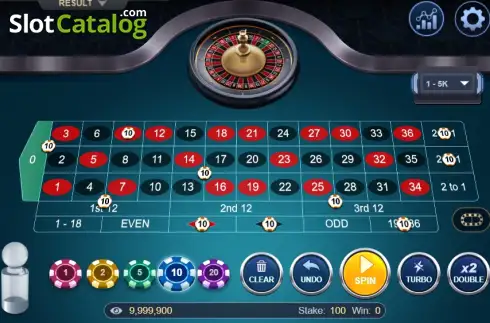 Скрин2. Roulette VVIP слот