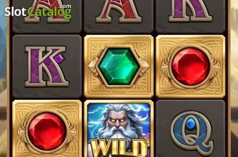 Скрин2. Gems of Zeus слот