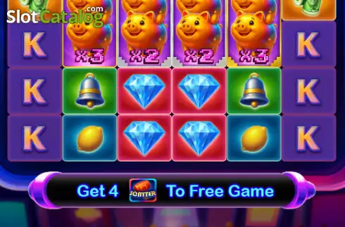 Скрин2. Golden Piggy Megaways слот