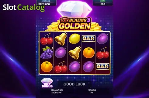 Скрин2. 777 Blazing 3 Golden слот