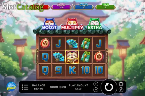 Скрин2. Lockey Kitty слот