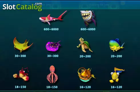 Скрин9. Ocean Palace Loot слот