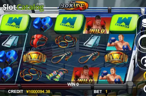 Скрин2. Thai Boxing слот