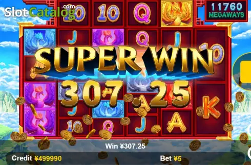 Скрин8. Phoenix Legend (Funta Gaming) слот