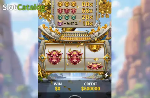 Скрин2. Niu Zhuan Qian Kun 2 слот