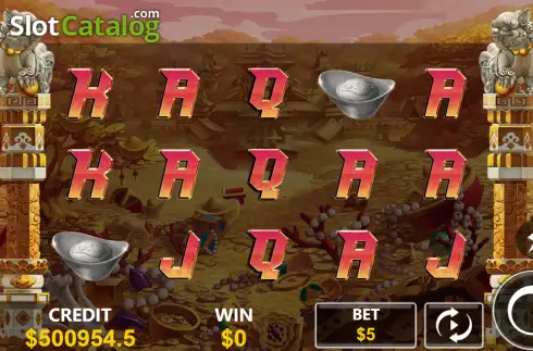 Скрин2. Auspicious Fortune God 3 слот