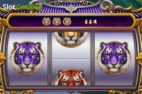 Скрин2. Tiger and Dragon Wild слот
