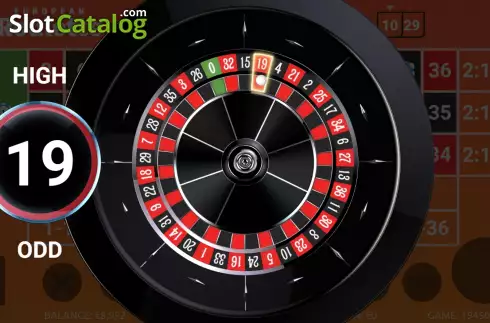 Скрин6. LeoVegas European Roulette слот