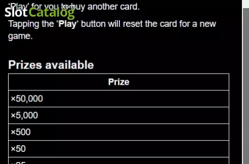 Скрин8. Fortune Scratch (Treasure) слот