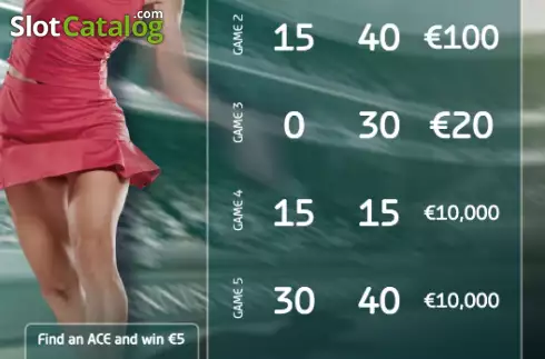 Скрин3. Tennis Scratch слот