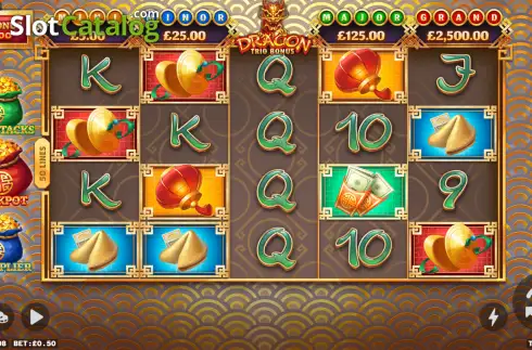 Скрин2. Dragon Trio Bonus слот