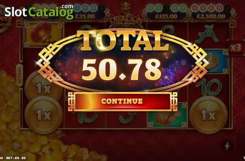 Скрин3. Dragon Trio Bonus слот