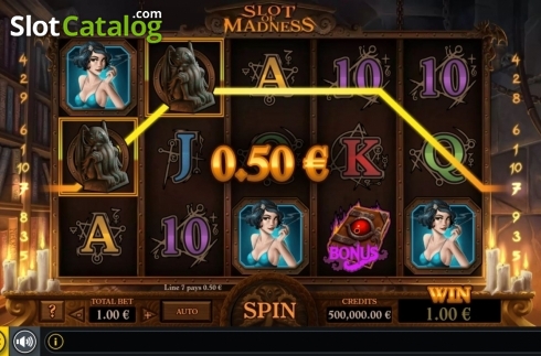 Скрин3. Slot Of Madness слот