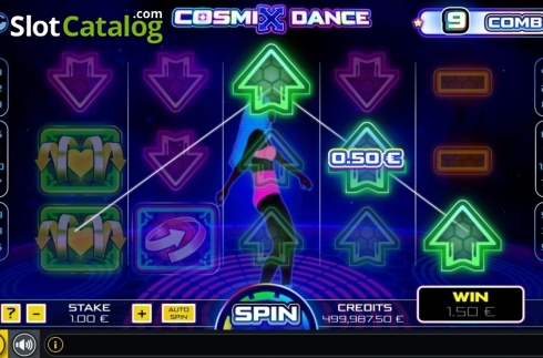 Скрин3. Cosmix Dance слот