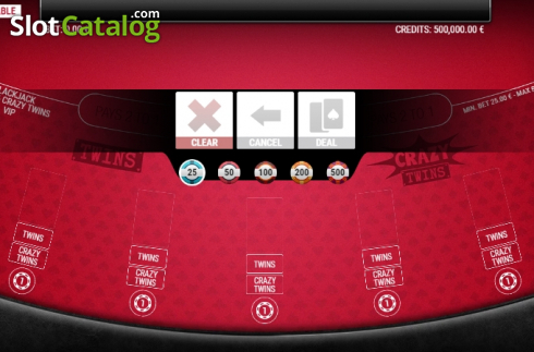 Скрин3. BlackJack Twins and Crazy Twins VIP слот