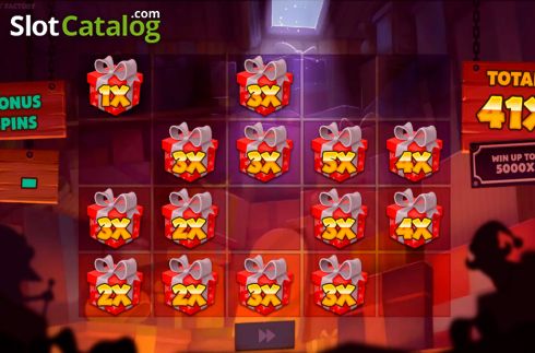 Скрин7. Robo Santas Factory: A Christmas Tale слот