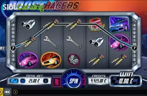 Скрин3. Boost Racers слот