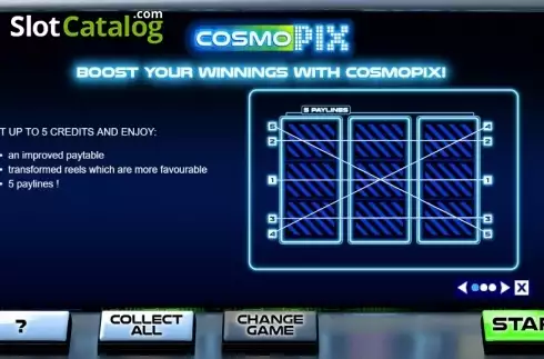Скрин4. Cosmo Pix слот