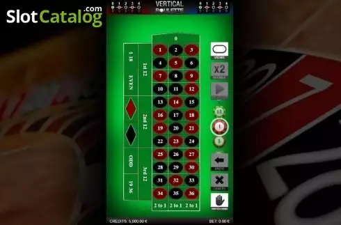 Скрин2. Vertical Roulette слот