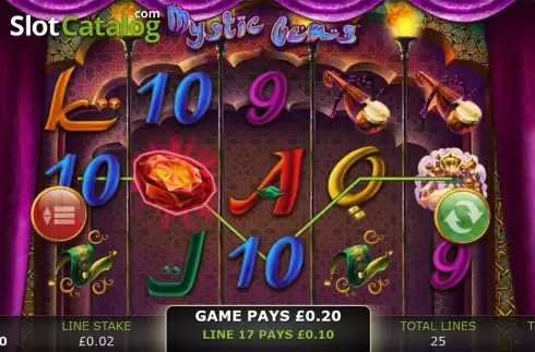 Скрин3. Mystic Gems (GECO Gaming) слот