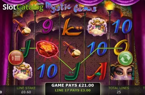 Скрин4. Mystic Gems (GECO Gaming) слот