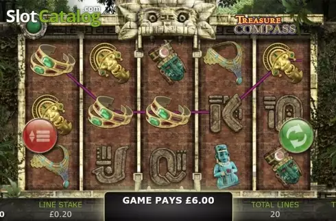 Скрин4. Treasure Compass слот