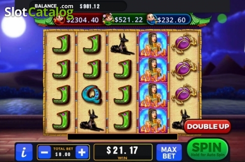 Скрин3. Wild Cleopatra Deluxe слот