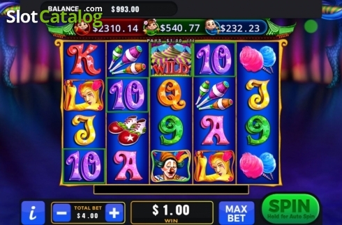 Скрин3. Circus Carnival слот