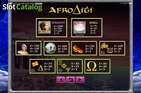 Скрин4. Afroditi слот