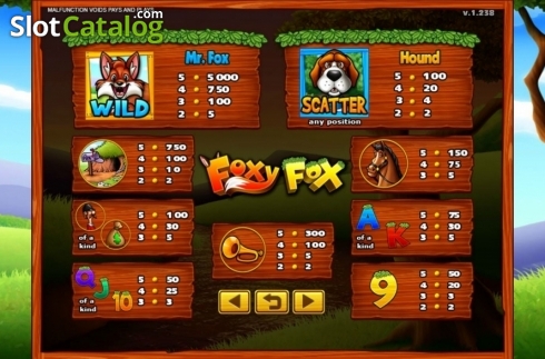 Скрин4. Foxy Fox слот