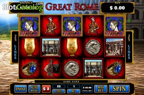 Скрин2. Great Rome слот