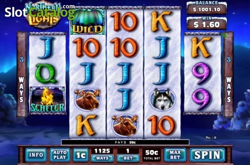 Скрин3. Northern Lights слот