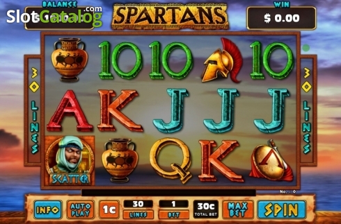 Скрин2. Spartans (GMW) слот