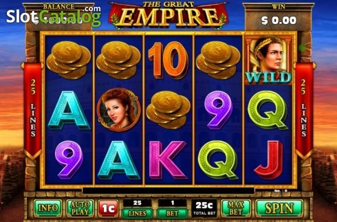 Скрин2. The Great Empire (GMW) слот