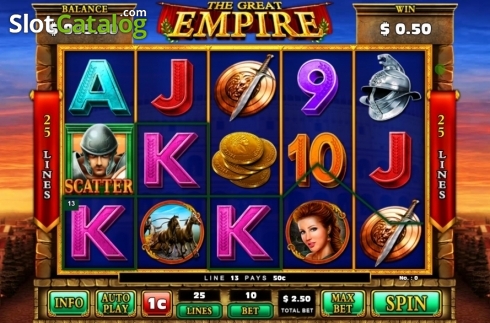 Скрин3. The Great Empire (GMW) слот