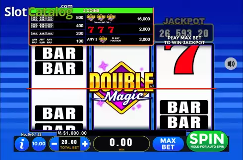 Скрин2. Double Magic (GMW) слот